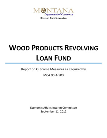 Wood Products Revolving Loan Fund