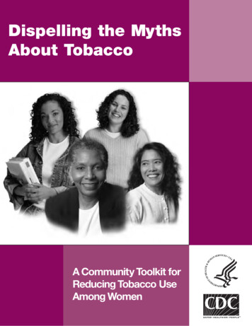 Dispelling The Myths About Tobacco
