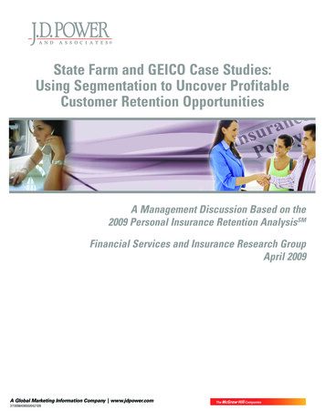 State Farm And GEICO Case Studies: Using Segmentation To Uncover .