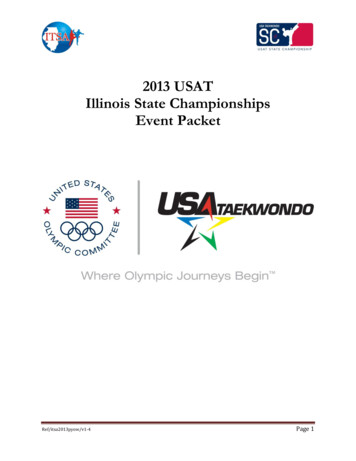 2013 USAT Illinois State Championships Event Packet