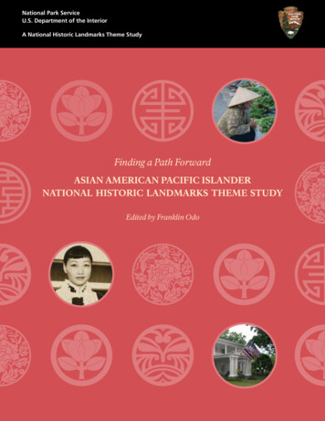 AAPI National Historic Landmarks Theme Study - NPS