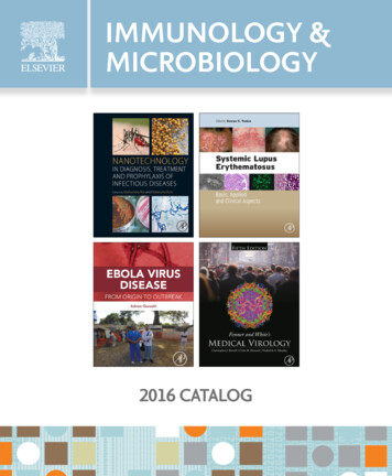 IMMUNOLOGY & MICROBIOLOGY