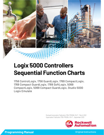 Logix 5000 Controllers Sequential Function Charts, 1756 .