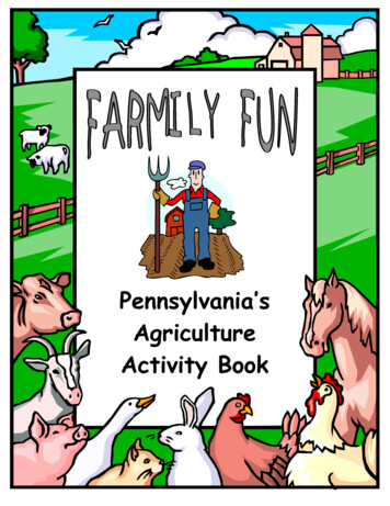 Agriculture Activity Book - USDA