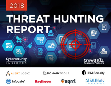 2018 THREAT HUNTING REPORT - Cybersecurity Insiders