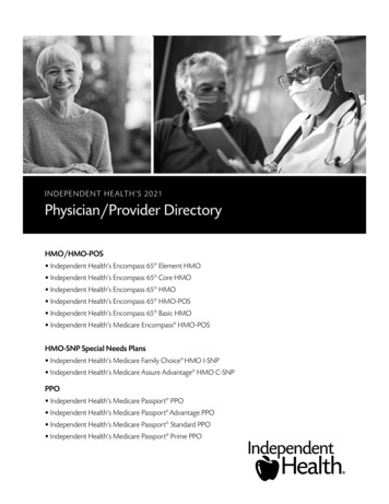 Physician/Provider Directory - Independenthealth 