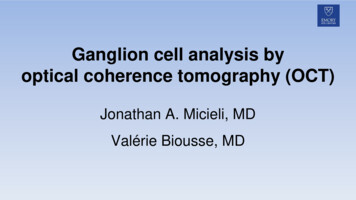 Ganglion Cell Analysis By Optical Coherence Tomography (OCT)