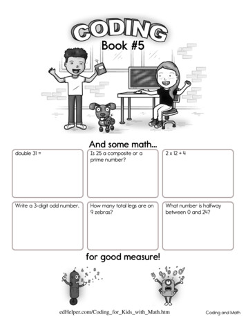 4th Grade Coding For Kids With Math Workbook - EdHelper