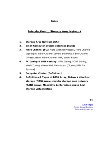 Introduction To Storage Area Network - 123seminarsonly 