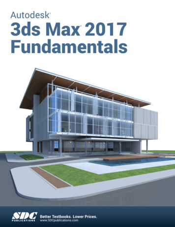 Autodesk 3ds Max 2017 Fundamentals - SDC 