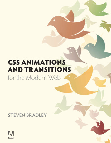 CSS ANIMATIONS AND TRANSITIONS - 