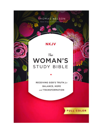 The Woman's Study Bible, NKJV