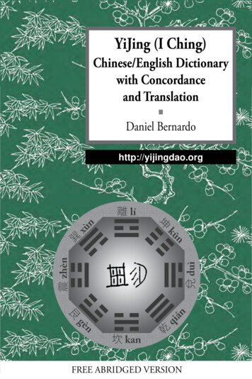 YiJing (I Ching) - Diccionario Y Libro Del I Ching