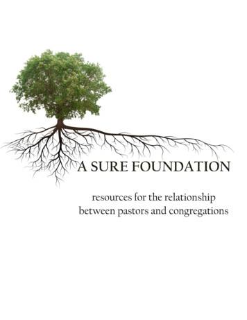 A Sure Foundation - Ucc - Tcm