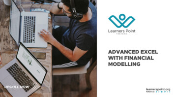 Advanced Excel With Financial Modelling - Learners Point