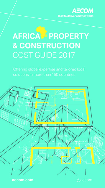 Property & Construction Cost Guide 2017 Final - AECOM