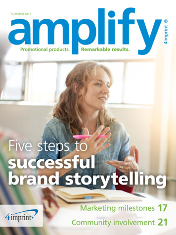 Five Steps To Successful Brand Storytelling - 4imprint