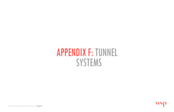 APPENDIX F: TUNNEL SYSTEMS