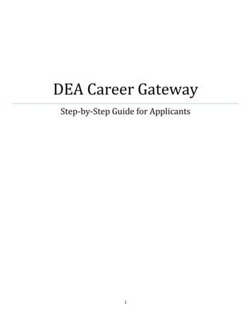 DEA Career Gateway - DEA.gov
