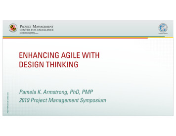 ENHANCING AGILE WITH DESIGN THINKING