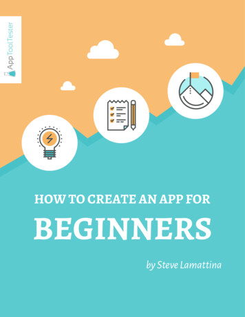 HOW TO CREATE AN APP FOR BEGINNERS - AppToolTester