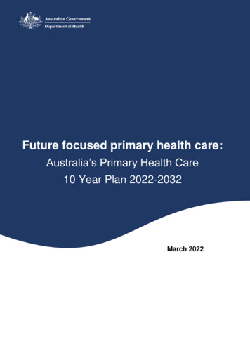 Future Focused Primary Health Care