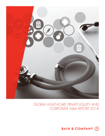 GLOBAL HEALTHCARE PRIVATE EQUITY AND CORPORATE 