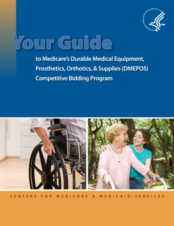 Your Guide To Medicare's Durable Medical Equipment .