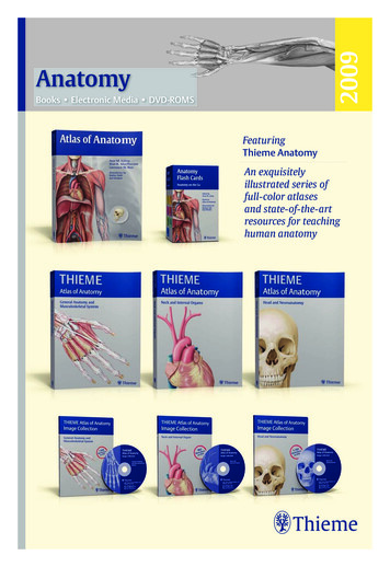 Anatomy 2009 - Thieme Medical Publishers
