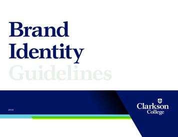 Brand Identity Guidelines - Clarkson College