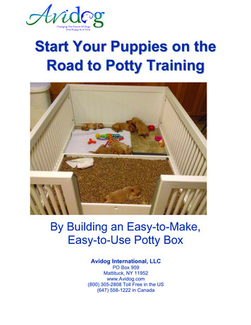 Start Your Puppies On The Road To Potty Training