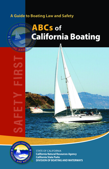 A Guide To Boating Law And Safety ABCs Of California Boating Fiffifflfl .