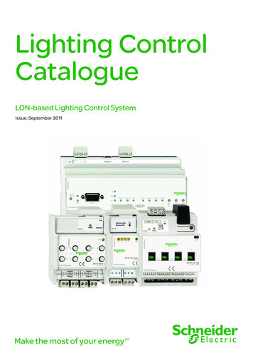 Lighting Control Catalogue - Smartadeco 