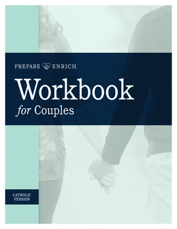 Catholic Couples Workbook - Archdiocese Of Baltimore