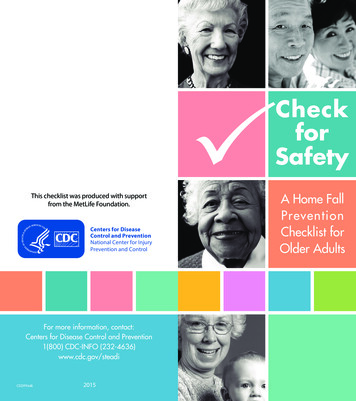 Check For Safety: A Home Fall Prevention Checklist For .