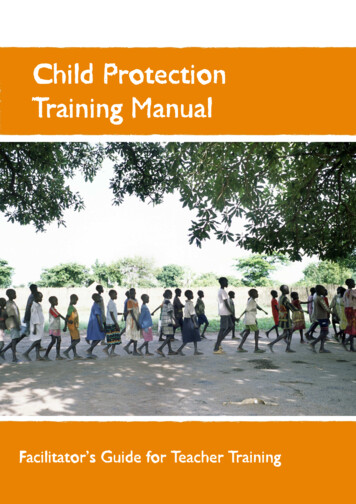 Child Protection Training Manual - Better Care Network