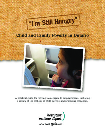 Child Poverty Guide - Best Start Resource Centre