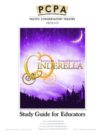 Cinderella Study Guide - PCPA