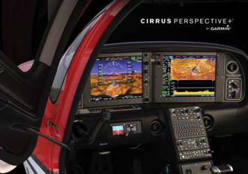 EXPERIENCE CONNECTED INTELLIGENCE - Cirrus Aircraft