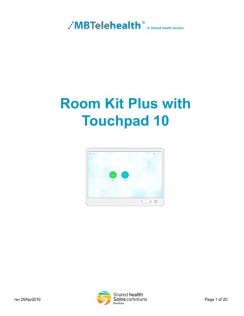 Room Kit Plus With Touchpad 10 - MBTelehealth