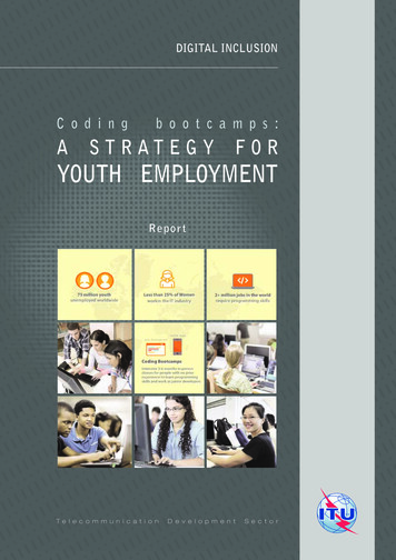 Coding Bootcamps: A Strategy For Youth Employment