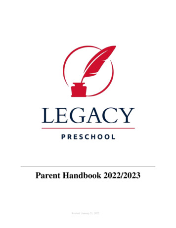 Parent Handbook 2022/2023