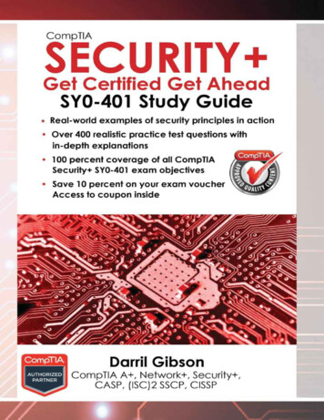 CompTIA Security : Get Certified Get Ahead: SY0-401 