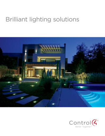 Brilliant Lighting Solutions - Control4