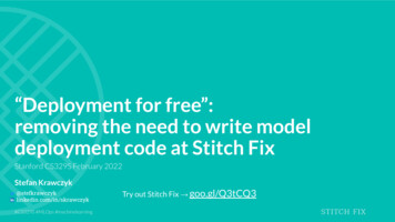 Deployment Code At Stitch Fix 