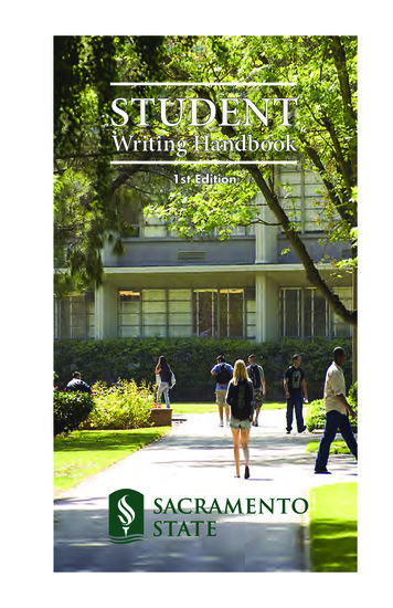 CSUS Writing Handbook - Sacramento State