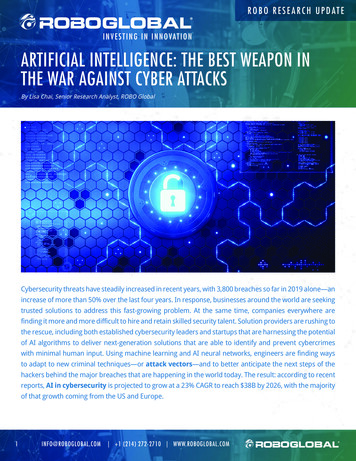 Artificial Intelligence: The Best Weapon In The War Against Cyber Attacks