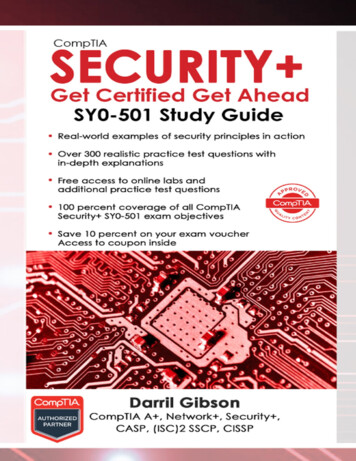 CompTIA Security Get Certified Get Ahead: SY0-501 Study 