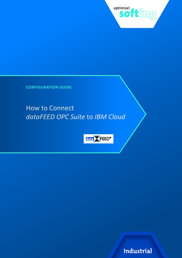 How To Connect DataFEED OPC Suite To IBM Cloud - Softing