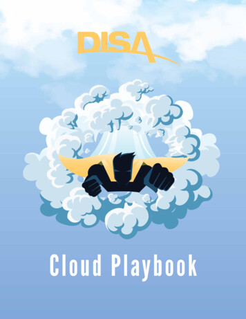 Cloud Playbook - DISA